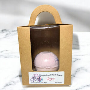 Hand Made Bath Bomb Bath Ball Creating Fizzy Fragrant Fun 4oz Gift Box Bath Tub